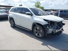 2017 Toyota Highlander Limited Platinum White vin: 5TDYZRFH2HS218279