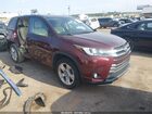 2017 Toyota Highlander Limited Красный vin: 5TDYZRFH5HS193121
