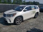 2018 Toyota Highlander Limited Platinum White vin: 5TDYZRFH6JS283884