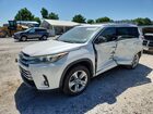 2018 Toyota Highlander Limited White vin: 5TDYZRFH6JS284114