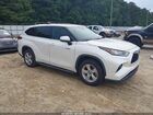 2020 Toyota Highlander Hybrid Le White vin: 5TDZARAH0LS502697