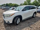 2016 Toyota Highlander Le White vin: 5TDZARFH3GS018070
