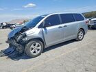 2016 Toyota Sienna L 7-passenger Silver vin: 5TDZK3DC7GS761557