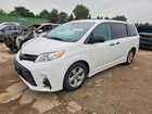 2020 Toyota Sienna L White vin: 5TDZZ3DC2LS087503