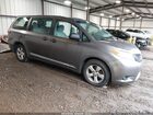2017 Toyota Sienna L 7 Passenger Gray vin: 5TDZZ3DC6HS776418