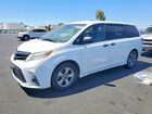 2020 Toyota Sienna L White vin: 5TDZZ3DC9LS046169