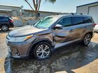 2017 Toyota Highlander Le Plus Gray vin: 5TDZZRFH1HS227771