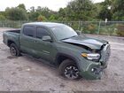 2021 Toyota Tacoma Trd Off-road Green vin: 5TFCZ5AN2MX275019