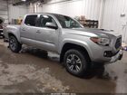 2019 Toyota Tacoma Trd Sport Silver vin: 5TFCZ5AN7KX166391
