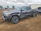 2018 Toyota Tacoma Sr5 V6 Gray vin: 5TFDZ5BN5JX034778
