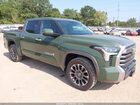 2022 Toyota Tundra Limited Green vin: 5TFJA5AB1NX004779