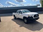 2017 Toyota Tacoma Sr White vin: 5TFRX5GN2HX098369