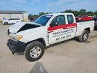 2016 Toyota Tacoma Sr White vin: 5TFRX5GN4GX061760