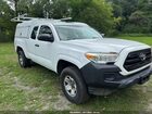 2016 Toyota Tacoma Sr White vin: 5TFSX5EN2GX044735