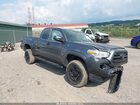 2019 Toyota Tacoma Sr Gray vin: 5TFSX5EN5KX068309