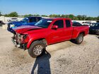 2016 Toyota Tacoma Sr5 Red vin: 5TFSX5EN8GX044173
