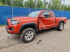 2016 Toyota Tacoma Sr5 V6 Orange vin: 5TFSZ5AN7GX008989