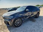 2022 Bmw X6 M50i Gray vin: 5UXCY8C0XN9J48223