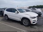 2019 Bmw X3 Sdrive30i White vin: 5UXTR7C50KLF25310