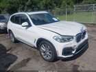2019 Bmw X3 Sdrive30i White vin: 5UXTR7C56KLF32505