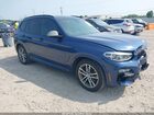 2018 Bmw X3 M40i Blue vin: 5UXTS3C57J0Y96474