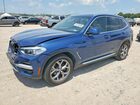 2021 Bmw X3 Sdrive30i Blue vin: 5UXTY3C03M9H85068