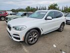 2021 Bmw X3 Sdrive30i Белый vin: 5UXTY3C04M9G54067