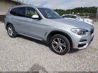2021 Bmw X3 Xdrive30i Silver vin: 5UXTY5C03M9F95900