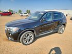 2017 Bmw X3 Xdrive28i Black vin: 5UXWX9C36H0T16559