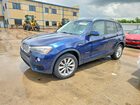 2016 Bmw X3 Xdrive28i Blue vin: 5UXWX9C51G0D71438