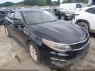 2016 Kia Optima Lx Black vin: 5XXGT4L36GG078357