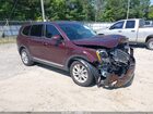 2020 Kia Telluride Lx Бордовый vin: 5XYP24HC0LG015076