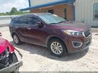 2017 Kia Sorento 2.4l Lx Maroon vin: 5XYPG4A37HG282959