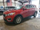 2016 Kia Sorento Lx Red vin: 5XYPGDA33GG098973