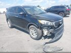 2017 Kia Sorento 2.4l Lx Black vin: 5XYPGDA33HG238845