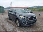 2016 Kia Sorento 2.4l Lx Gray vin: 5XYPGDA37GG110185
