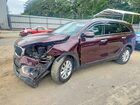 2017 Kia Sorento Lx Burgundy vin: 5XYPGDA39HG329179