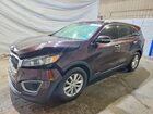 2016 Kia Sorento Lx V6 Burgundy vin: 5XYPGDA56GG003369