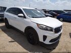 2019 Kia Sorento 3.3l Lx White vin: 5XYPGDA57KG564527