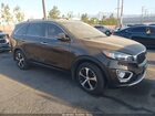 2018 Kia Sorento 3.3l Ex Brown vin: 5XYPH4A52JG365218