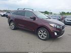 2016 Kia Sorento 3.3l Sx Burgundy vin: 5XYPKDA52GG122342