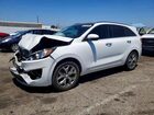 2016 Kia Sorento Sx V6 White vin: 5XYPKDA58GG169522