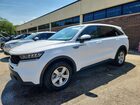 2022 Kia Sorento Lx White vin: 5XYRG4LC3NG110526