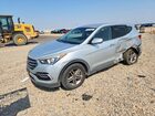 2017 Hyundai Santa Fe Sport 2.4l Silver vin: 5XYZT3LBXHG452735