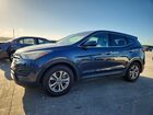 2016 Hyundai Santa Fe Sport 2.4l Blue vin: 5XYZTDLB1GG323626