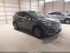 2017 Hyundai Santa Fe Sport 2.4l Gray vin: 5XYZTDLB3HG469012