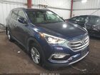 2018 Hyundai Santa Fe Sport 2.4l Blue vin: 5XYZU3LB2JG520089