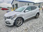 2017 Hyundai Santa Fe Sport 2.4l Silver vin: 5XYZUDLB0HG498237