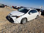 2024 Toyota Corolla Le White vin: 5YFB4MDE2RP208698