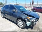 2016 Toyota Corolla L Gray vin: 5YFBURHE1GP528518